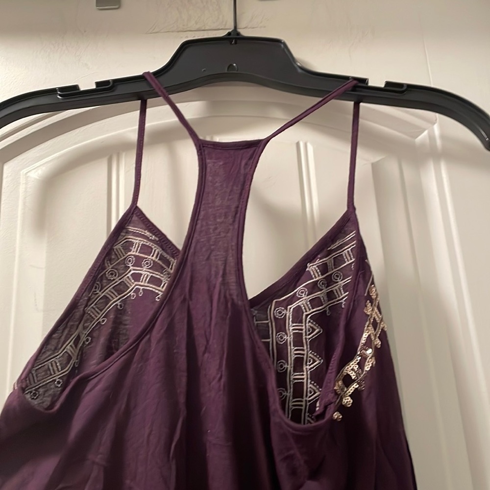 Express Sequin Racerback Tank - Picture 4 of 6